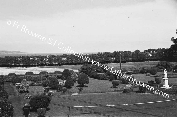 ST JOHN OF GOD HOSPITAL  GARDEN FROM FIRST FLOOR